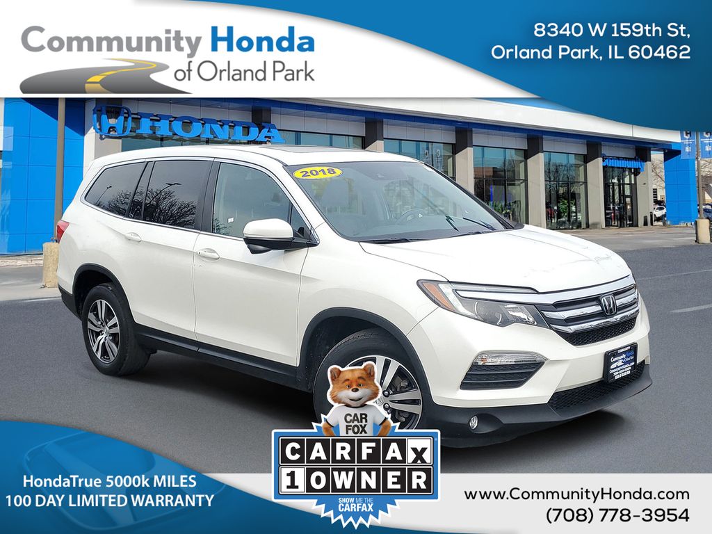 2018 Honda Pilot EX-L AWD with Honda Sensing