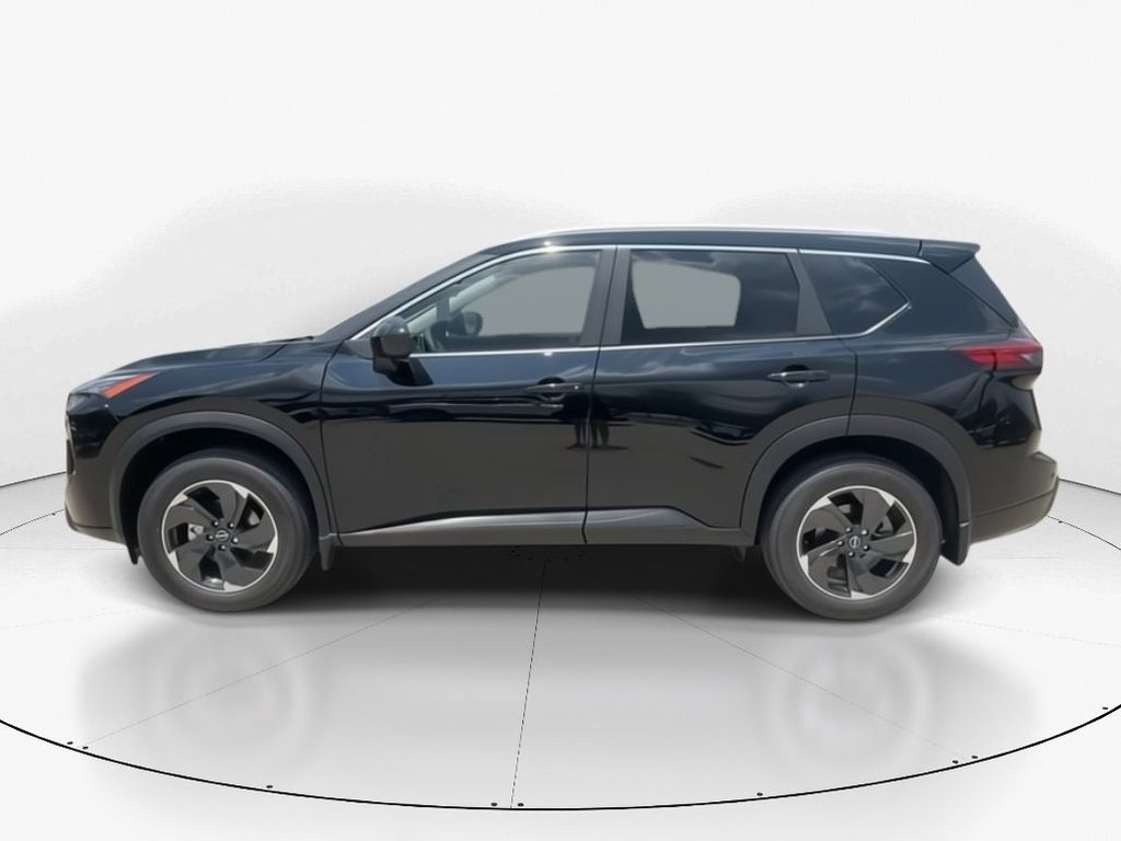 2025 Super Black Nissan Rogue SV FWD SUV