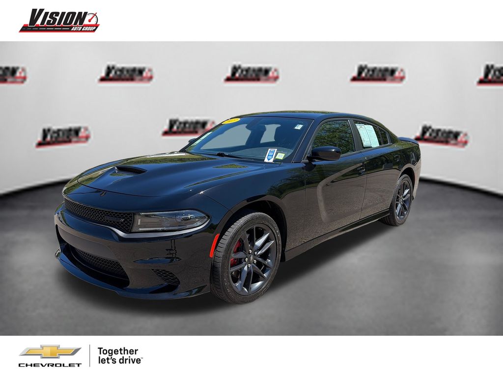 Pitch Black Clearcoat 2023 Dodge Charger GT AWD Sedan All-Wheel Drive 8-Speed Automatic