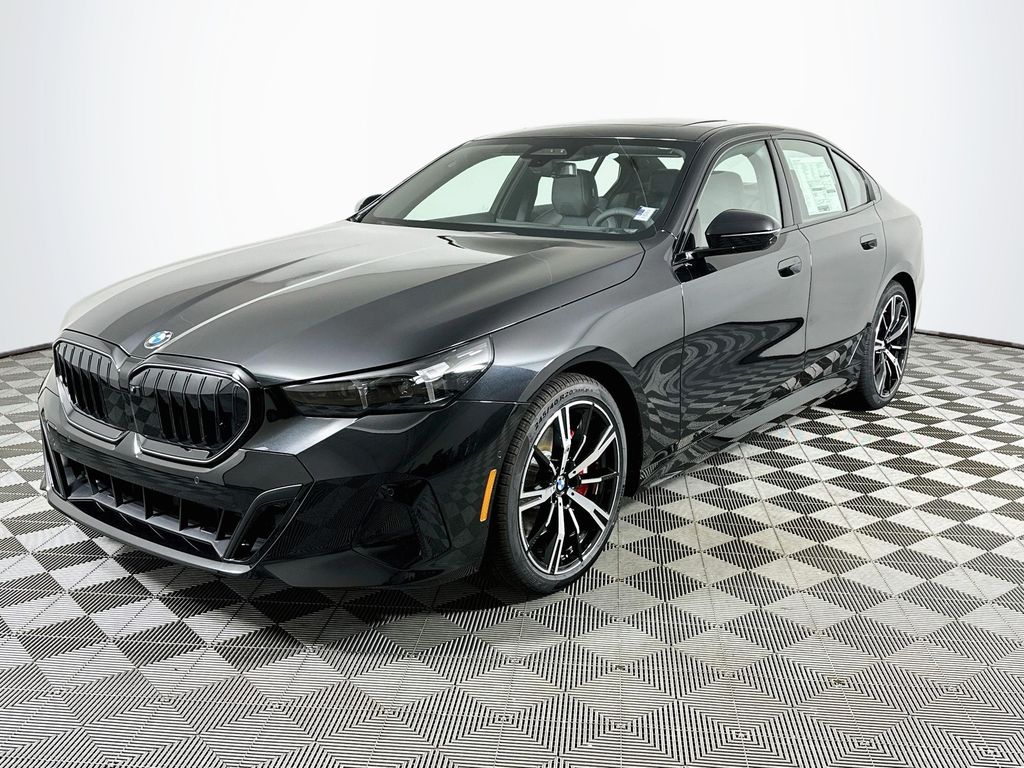 Black Sapphire Metallic 2027 BMW 5 Series Sedan All-Wheel Drive 8-Speed Automatic