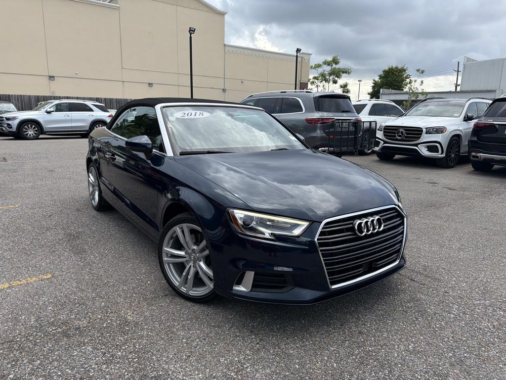 2018 Audi A3 2.0T Premium Cabriolet FWD
