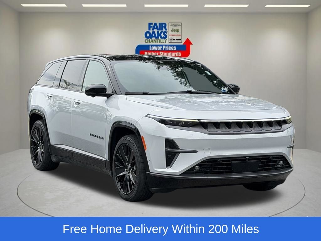 Silver Zynith Clearcoat 2024 Jeep Wagoneer S SUV / Crossover Four-Wheel Drive 1-Speed Automatic
