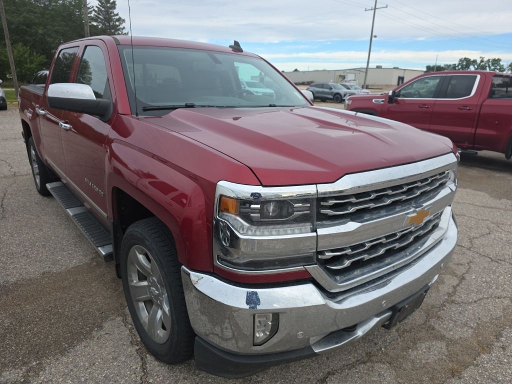 Cajun Red Tintcoat 2018 Chevrolet Silverado 1500 Pickup Truck Four-Wheel Drive 6-Speed Automatic Overdrive