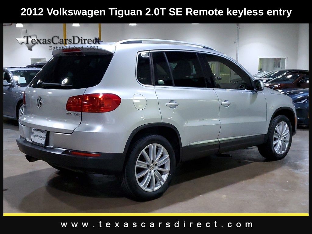 2012 Volkswagen Tiguan SE 10