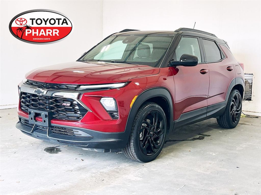 Red (Crimson Metallic) 2024 Chevrolet Trailblazer RS FWD SUV / Crossover Front-Wheel Drive Continuously Variable Transmission