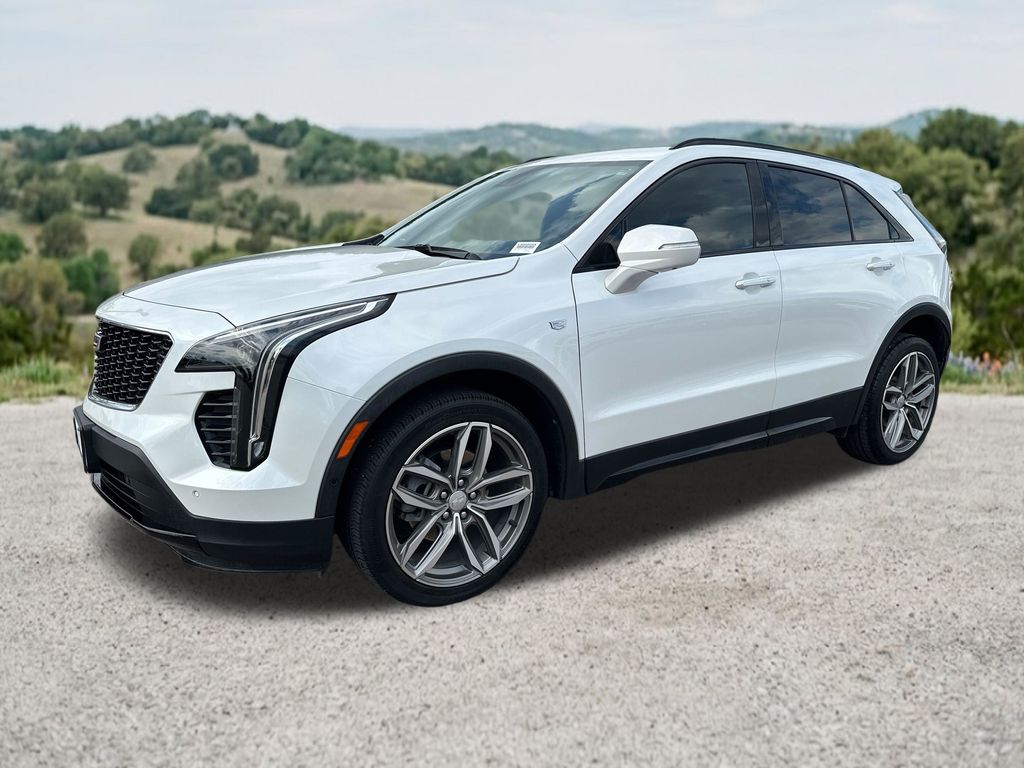 Crystal White 2023 Cadillac XT4 Sport FWD SUV / Crossover Front-Wheel Drive 9-Speed Automatic