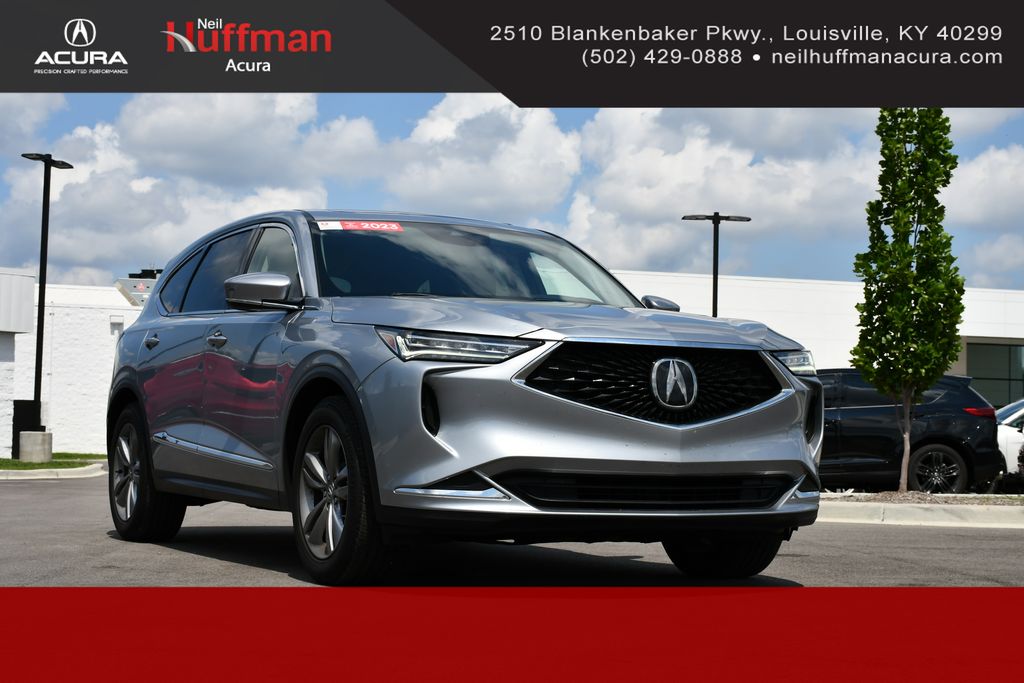 Lunar Silver Metallic 2023 Acura MDX SUV / Crossover Front-Wheel Drive Automatic