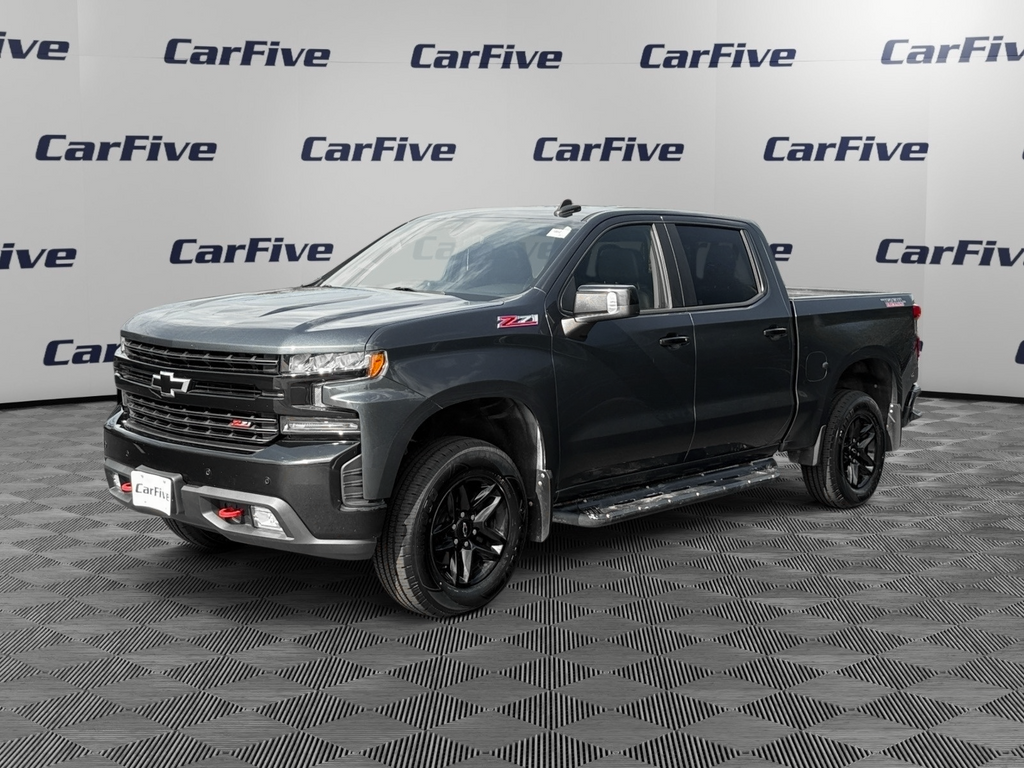 Shadow Gray Metallic 2020 Chevrolet Silverado 1500 Pickup Truck Four-Wheel Drive Automatic