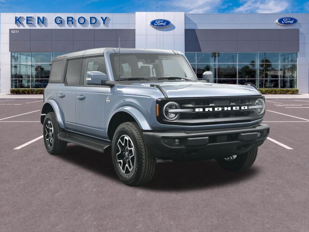 Blue (Azure Gray Metallic) 2025 Ford Bronco SUV / Crossover Four-Wheel Drive Automatic