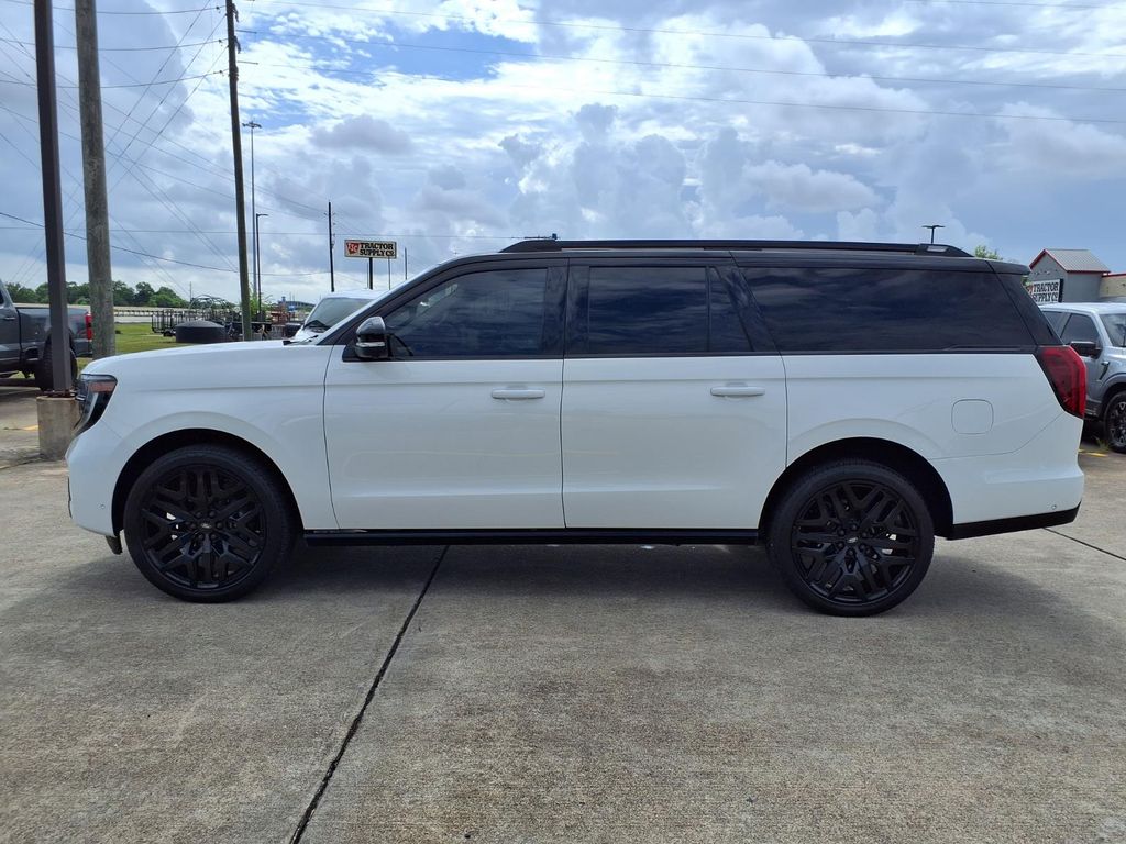 2025 Ford Expedition Max Platinum White at Bayway Cadillac of The Woodlands
