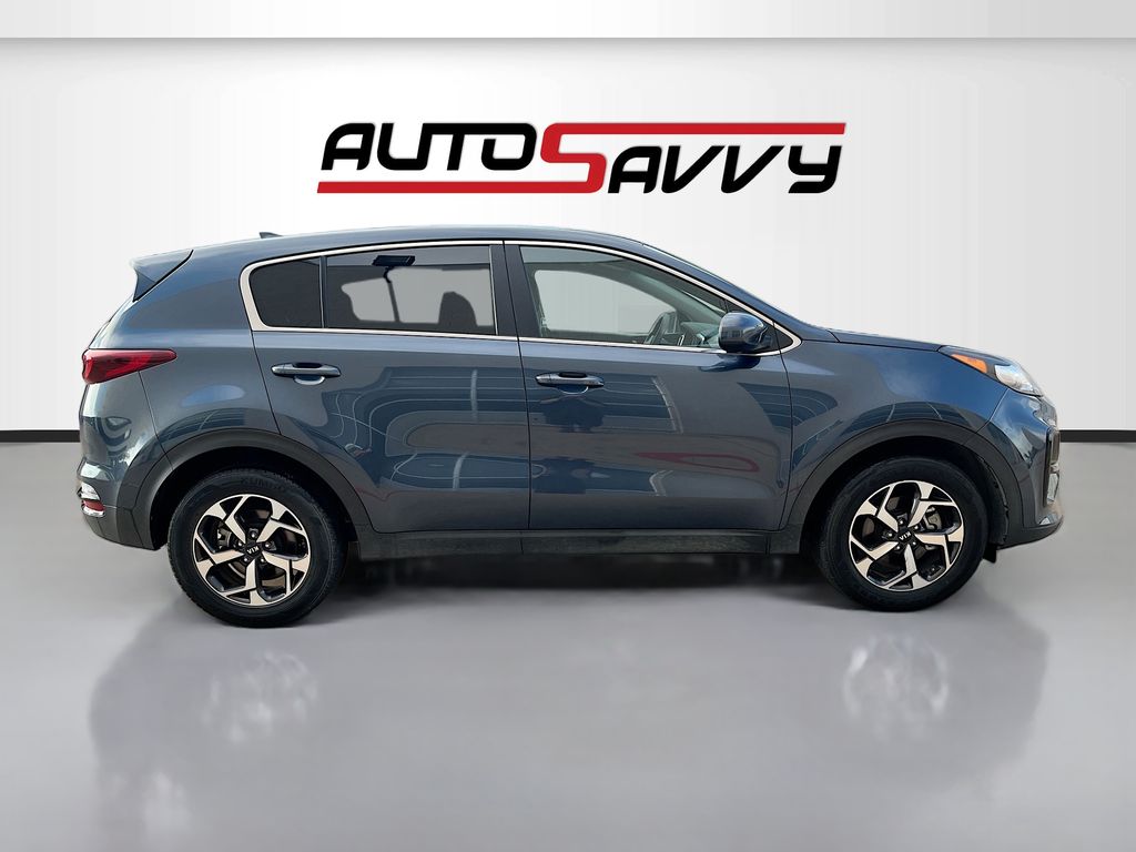 Used 2022 Blue Kia LX image 8