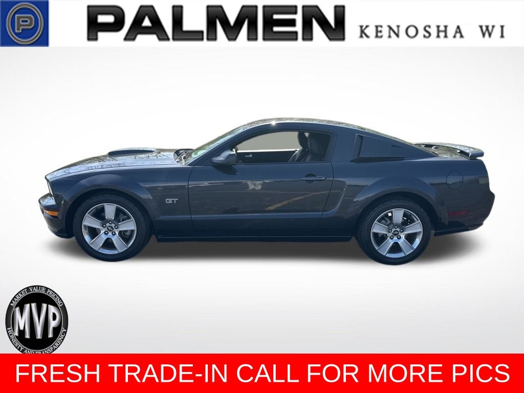 Tungsten Gray Clearcoat 2007 Ford Mustang GT Premium Coupe RWD Coupe Rear-Wheel Drive 5-Speed Automatic