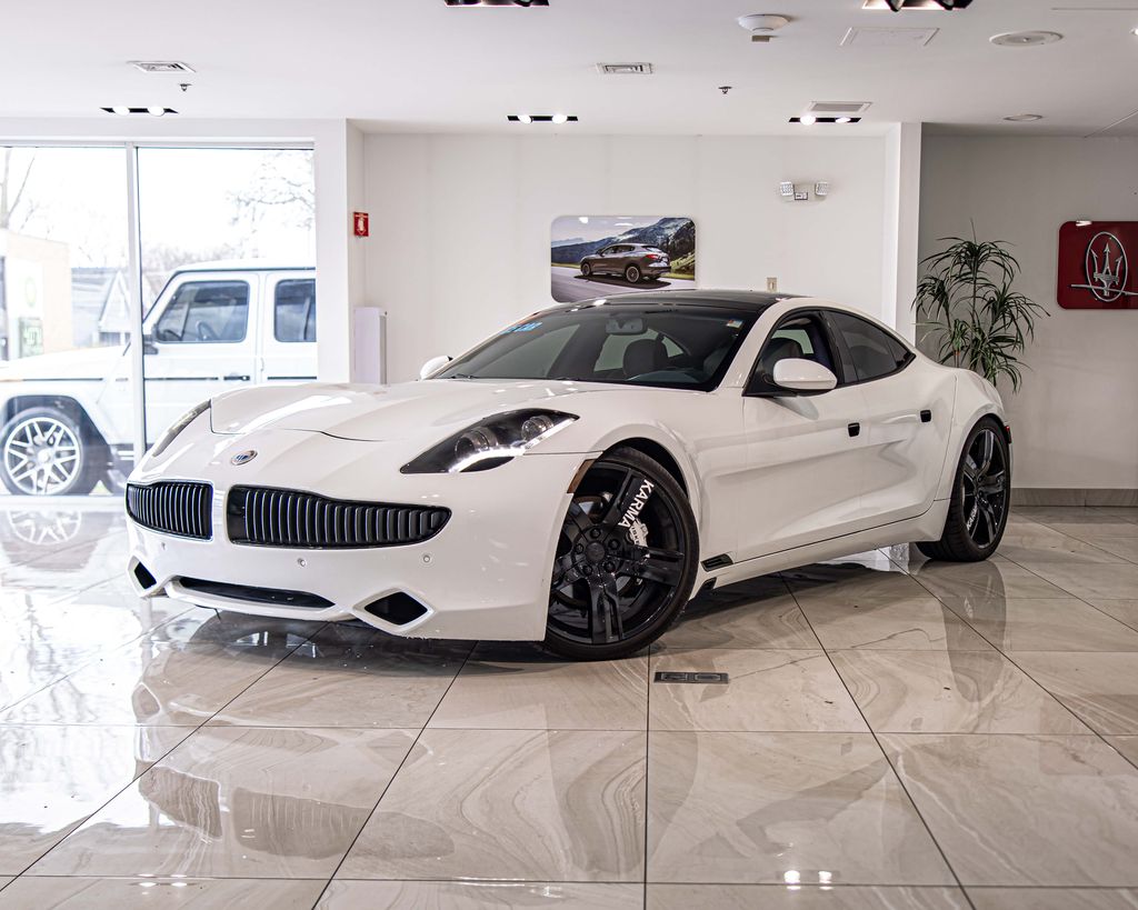 White Sand 2012 Fisker Karma Sedan 1-Speed Automatic