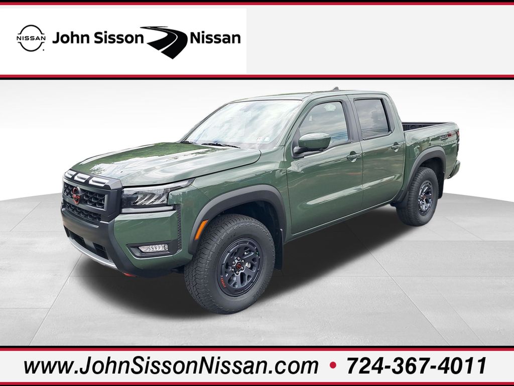 2026 Nissan Frontier PRO-4X Green at John Sisson Motors