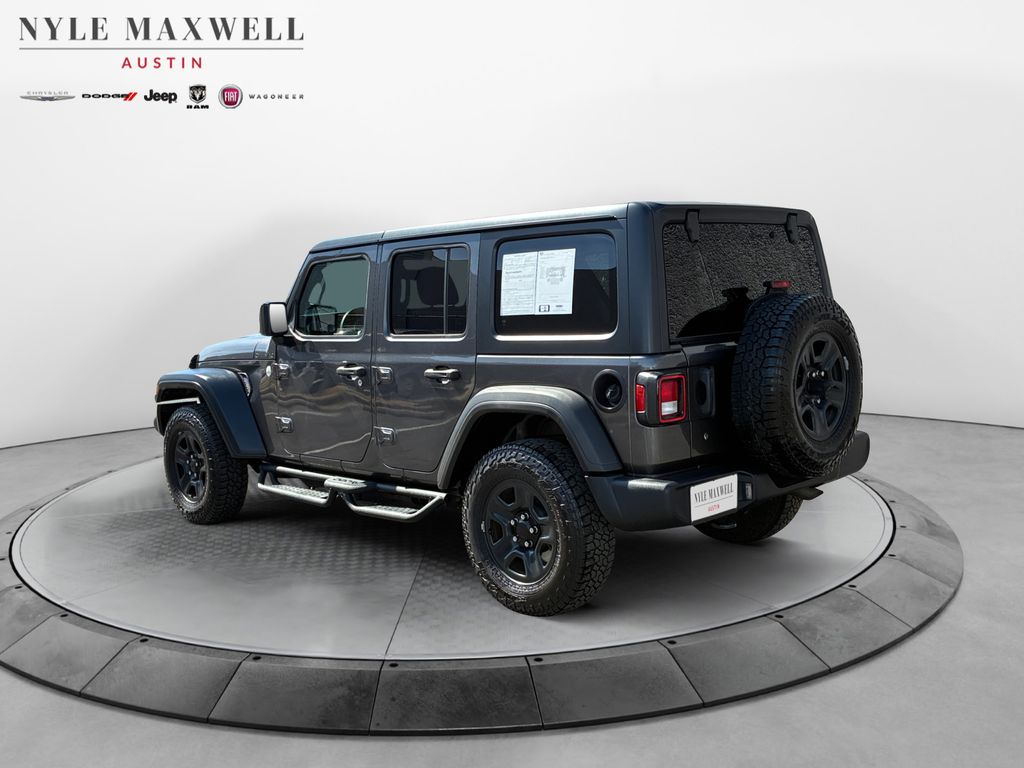 Used Car 2018 Jeep Wrangler  Unlimited Sport For Sale Under $25,000 In Austin, Texas