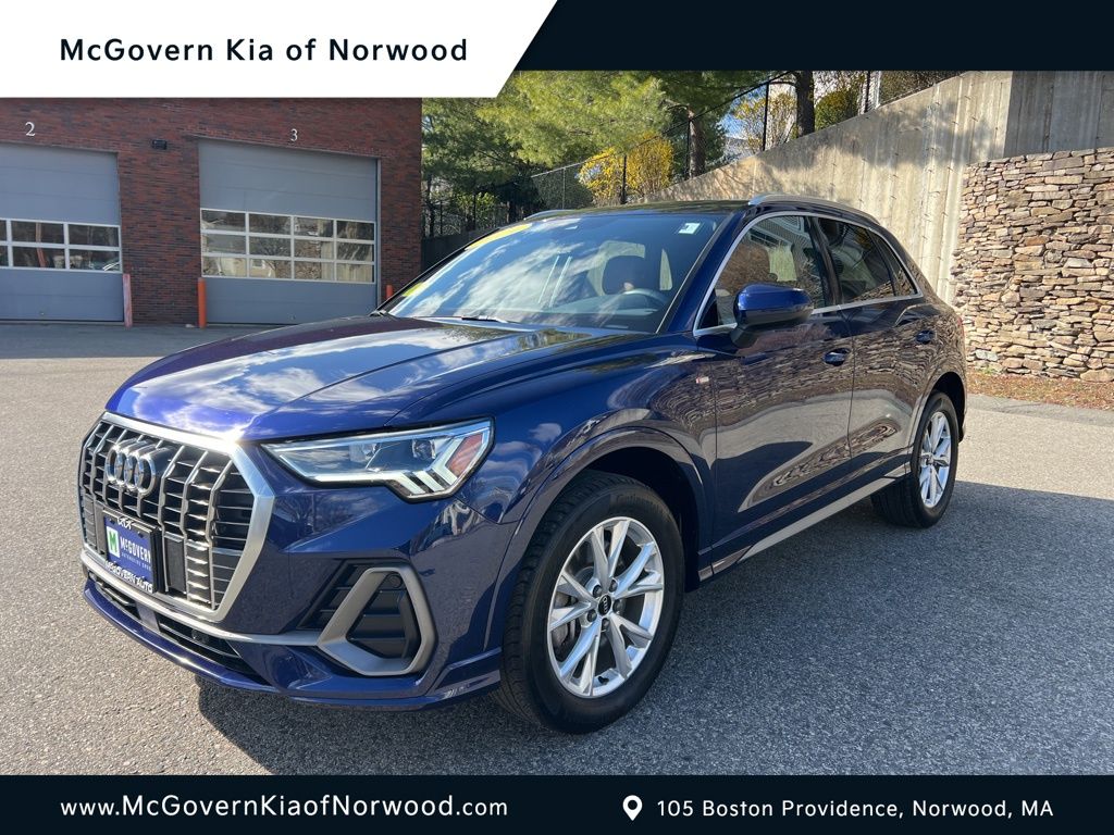 Blue Metallic 2024 Audi Q3 quattro Premium Plus S Line 45 TFSI SUV / Crossover All-Wheel Drive 8-Speed Automatic