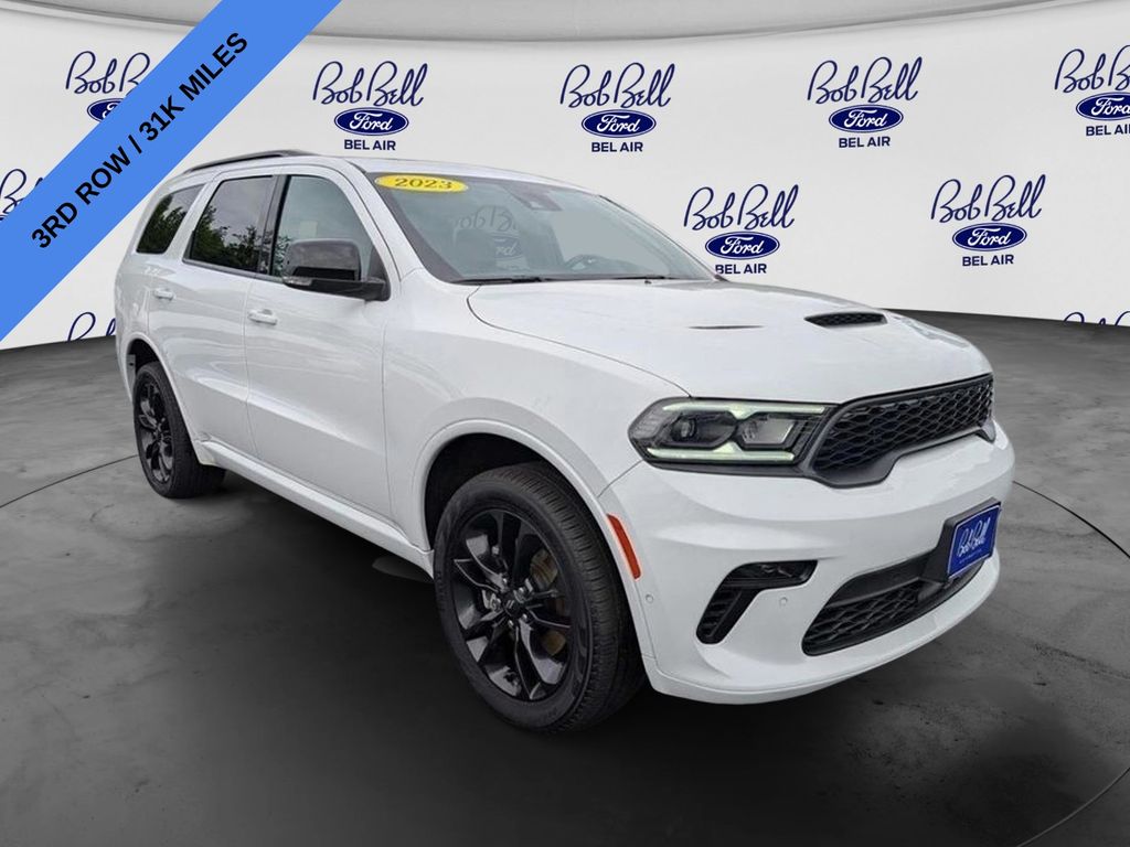 White Knuckle Clearcoat 2023 Dodge Durango SUV / Crossover All-Wheel Drive 8-Speed Automatic