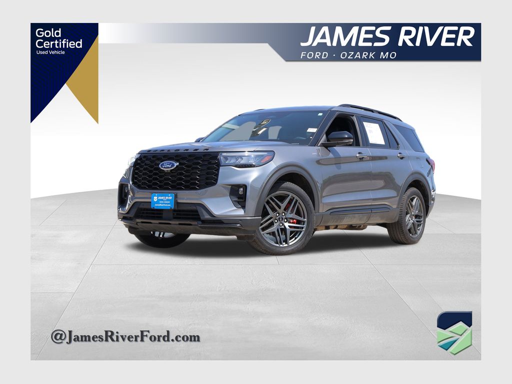 Gray Metallic 2025 Ford Explorer SUV / Crossover All-Wheel Drive Automatic