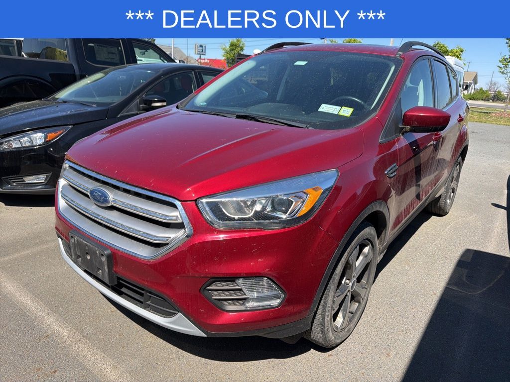 Ruby Red 2017 Ford Escape SE AWD SUV / Crossover All-Wheel Drive 6-Speed Automatic