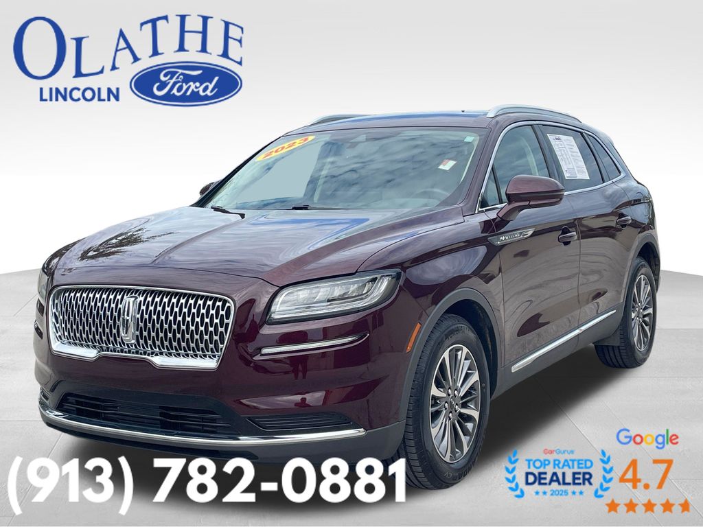 Red (Burgundy) 2023 Lincoln Nautilus SUV / Crossover All-Wheel Drive 8-Speed Automatic