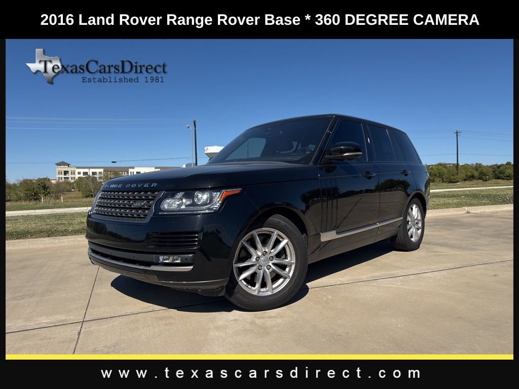 2016 Land Rover Range Rover 3.0L V6 Turbocharged Diesel Td6 2