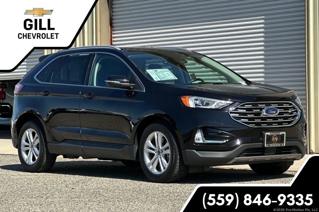 Black Metallic 2020 Ford Edge SUV / Crossover All-Wheel Drive 8-Speed Automatic