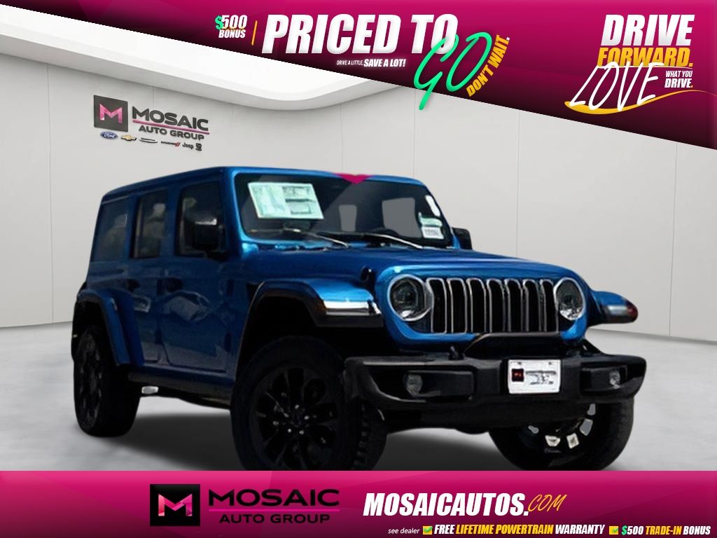 New 2025 Jeep Wrangler Sahara 4xe SUVs