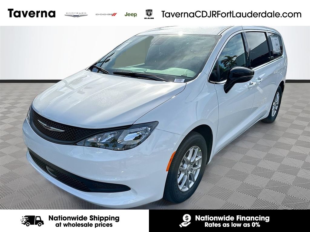 Bright White Clearcoat 2026 Chrysler Voyager LX FWD Minivan Front-Wheel Drive 9-Speed Automatic