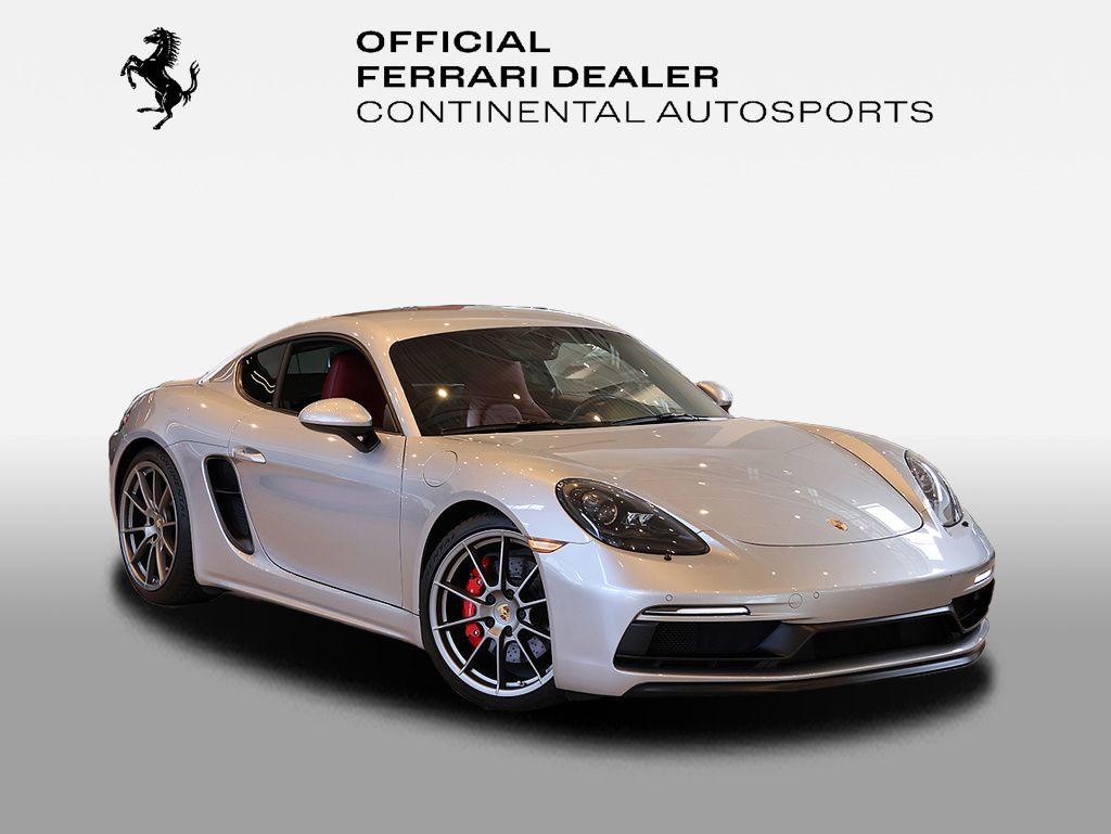 GT Silver Metallic 2021 Porsche 718 Cayman GTS 4.0 RWD Coupe Rear-Wheel Drive 7-Speed Automatic