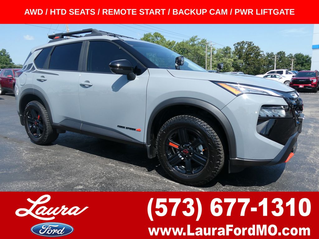 Boulder Gray Pearl 2025 Nissan Rogue SUV / Crossover All-Wheel Drive Continuously Variable Transmission