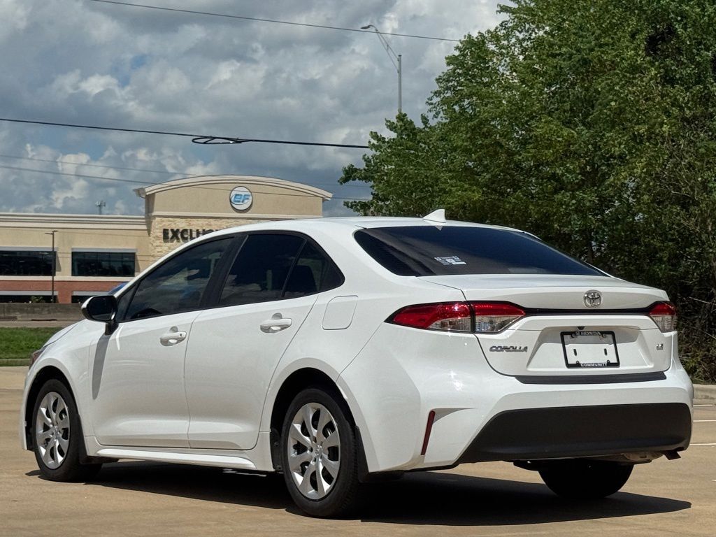2025 Toyota Corolla LE White at Classic Toyota Galveston