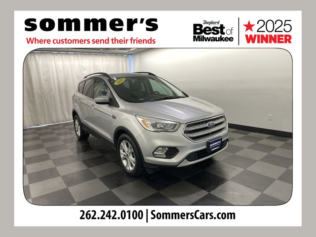 Ingot Silver 2017 Ford Escape SUV / Crossover Front-Wheel Drive 6-Speed Automatic