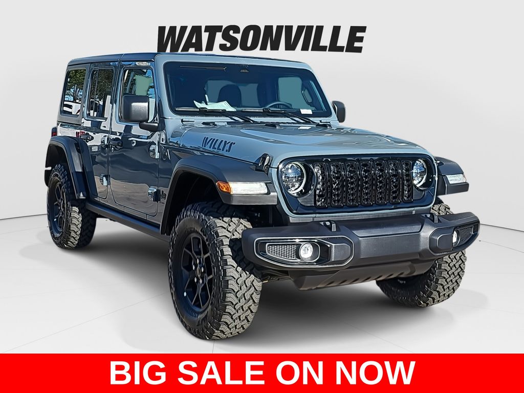 Anvil Clear Coat 2026 Jeep Wrangler SUV / Crossover Four-Wheel Drive 8-Speed Automatic