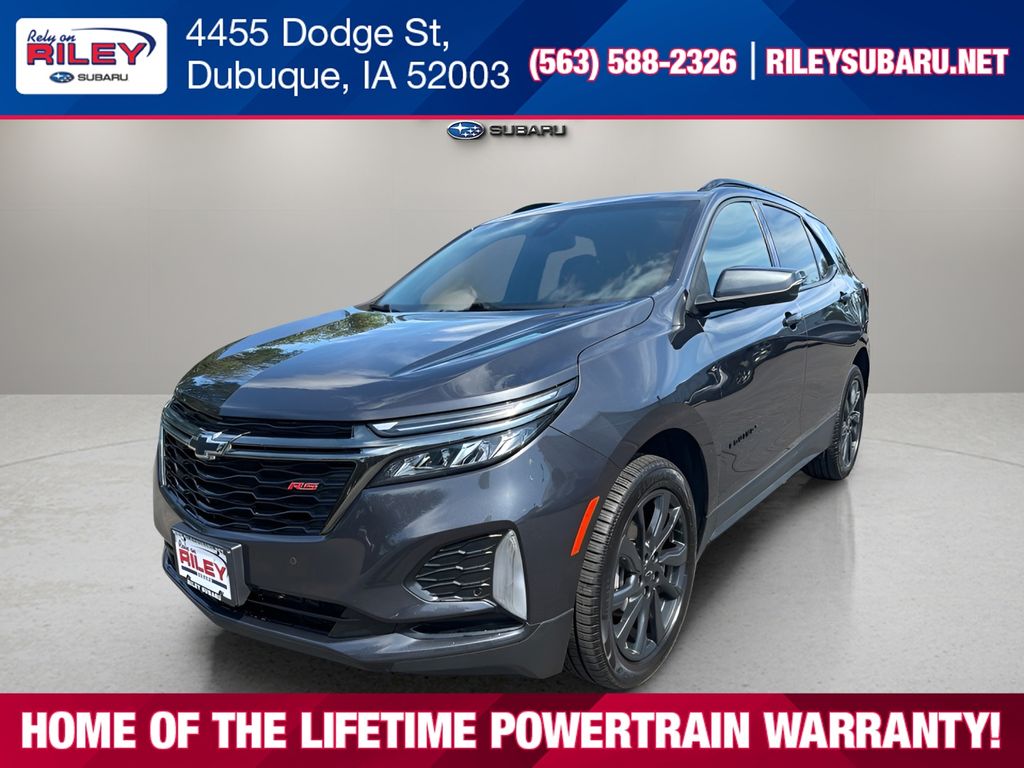 Iron Gray Metallic 2022 Chevrolet Equinox SUV / Crossover Four-Wheel Drive 6-Speed Automatic Overdrive