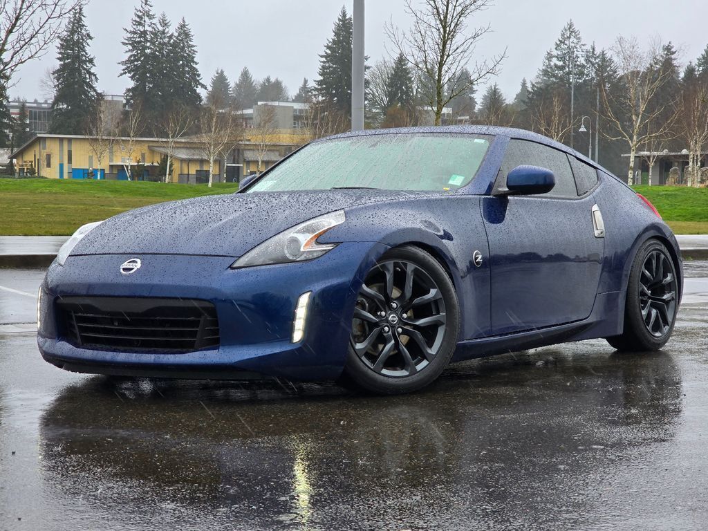 Deep Blue Pearl 2019 Nissan 370Z Coupe Rear-Wheel Drive 7-Speed Automatic