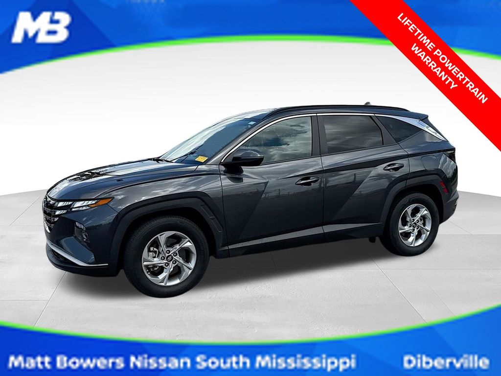 Portofino Gray 2023 Hyundai Tucson SUV / Crossover Front-Wheel Drive 8-Speed Automatic