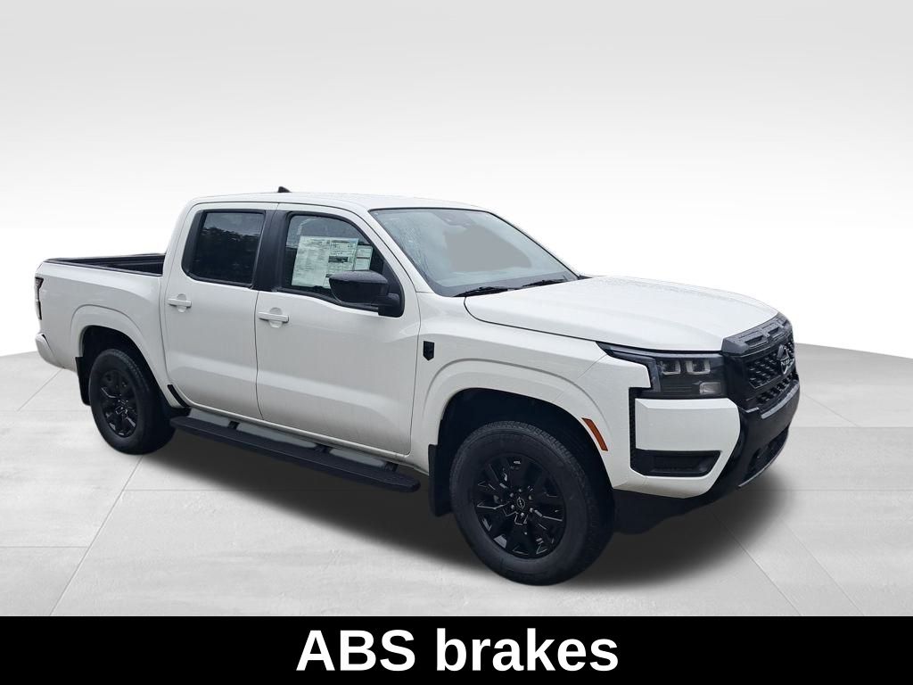 2026 Nissan Frontier SV White at John Sisson Motors