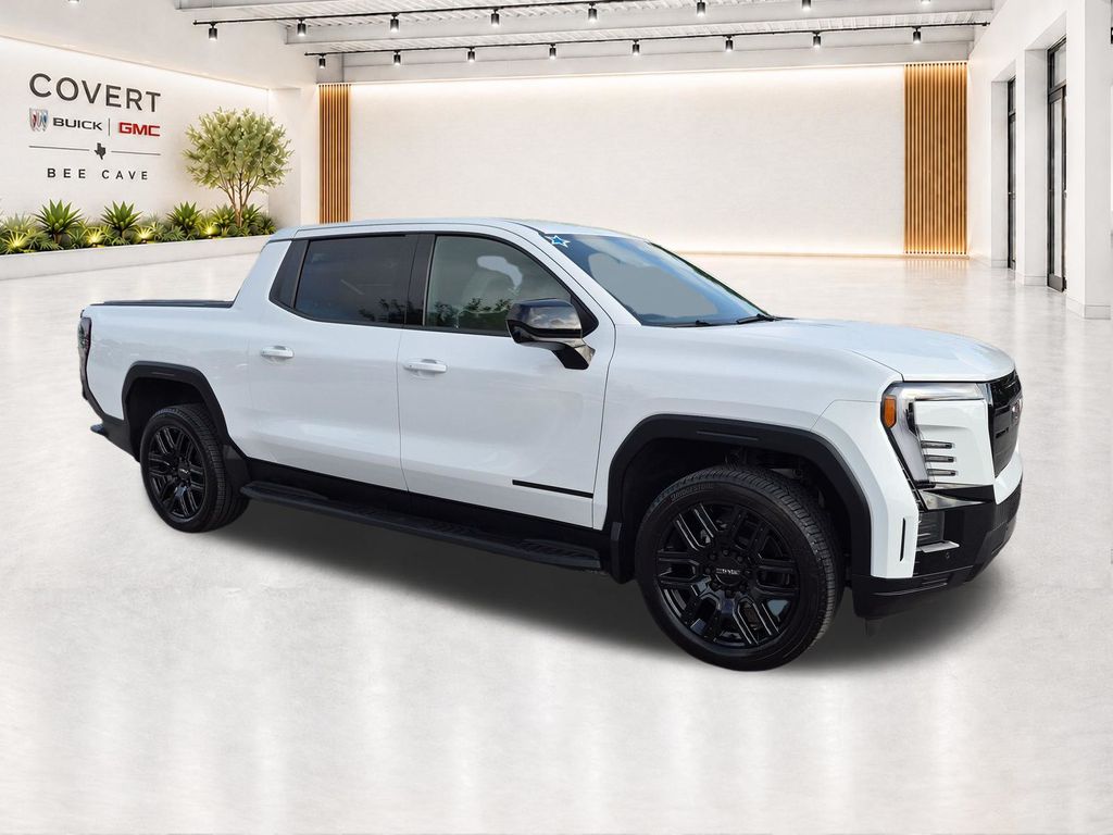 Summit White 2026 GMC Sierra EV Pickup Truck All-Wheel Drive 1-Speed Automatic