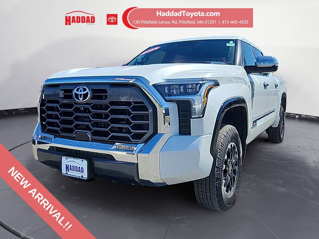 Pearl 2024 Toyota Tundra Hybrid 1794 Edition HV CrewMax Cab 4WD Pickup Truck Four-Wheel Drive Automatic