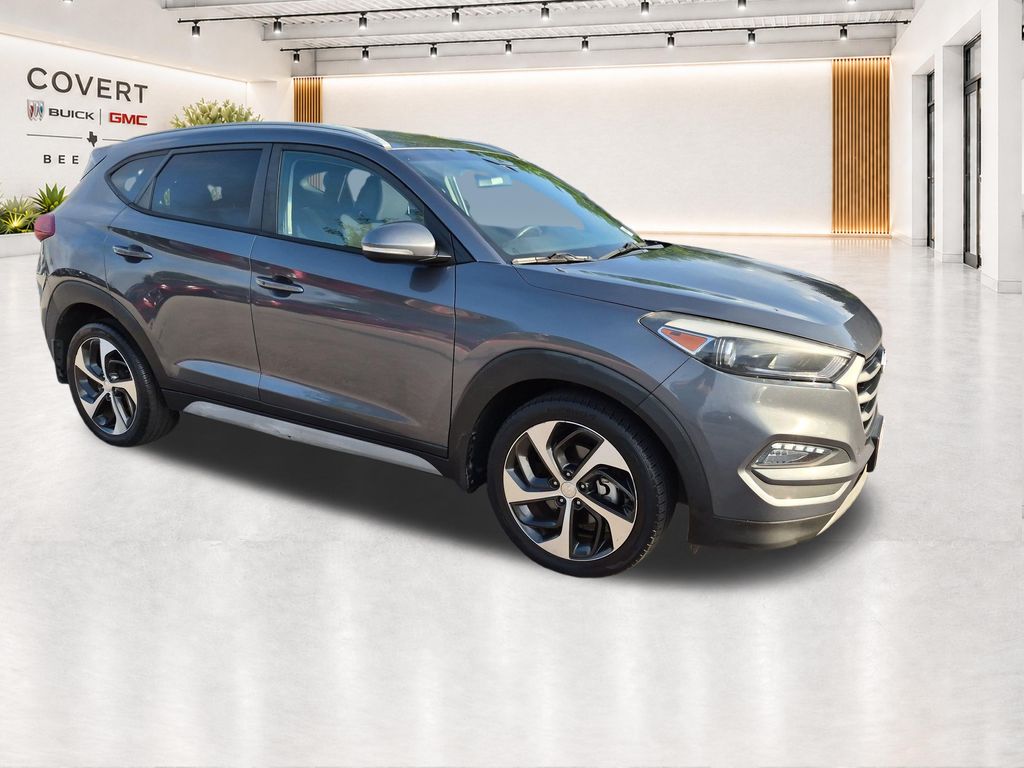 Gray 2018 Hyundai Tucson SUV / Crossover Front-Wheel Drive 6-Speed Automatic