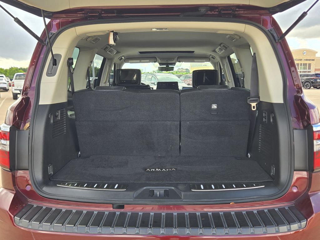 2022 Nissan Armada Platinum Red at DeMontrond Ford