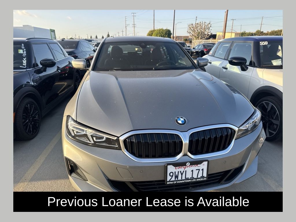 Gray (Skyscraper Grey Metallic) 2026 BMW 3 Series Sedan Rear-Wheel Drive 8-Speed Automatic