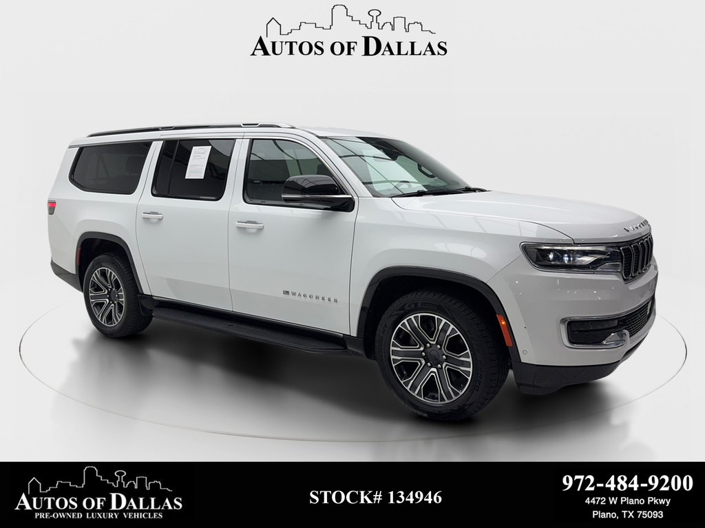 Bright White Clearcoat 2024 Jeep Wagoneer L Series II RWD SUV / Crossover 4X2 8-Speed Automatic