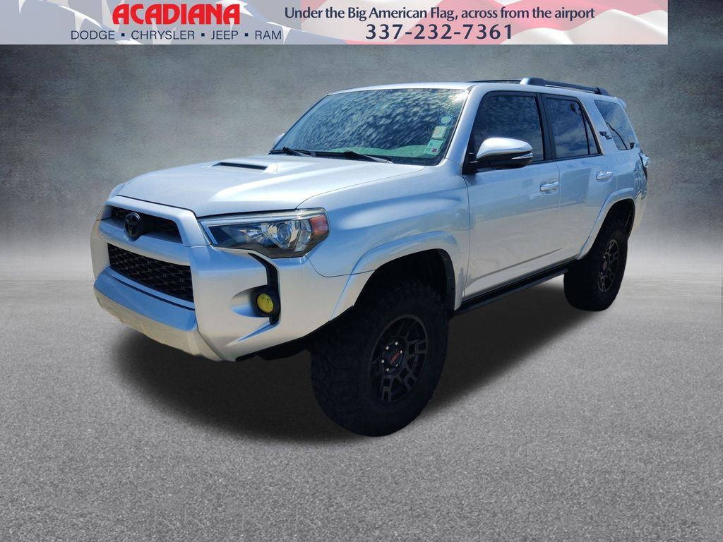 Classic Silver Metallic 2019 Toyota 4Runner TRD Off-Road Premium 4WD SUV / Crossover Four-Wheel Drive 5-Speed Automatic Overdrive