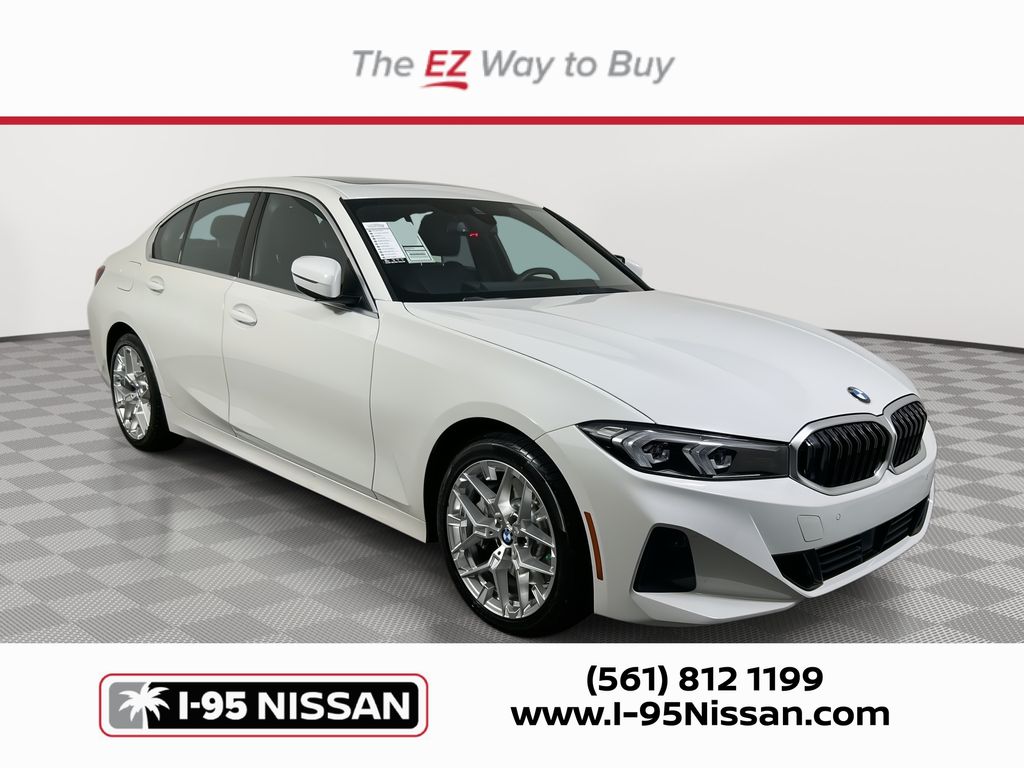 Alpine White 2025 BMW 3 Series Sedan Rear-Wheel Drive 8-Speed Automatic