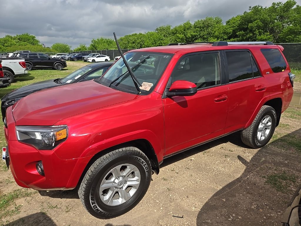 Barcelona Red Metallic 2024 Toyota 4Runner SR5 4WD SUV / Crossover Four-Wheel Drive 5-Speed Automatic