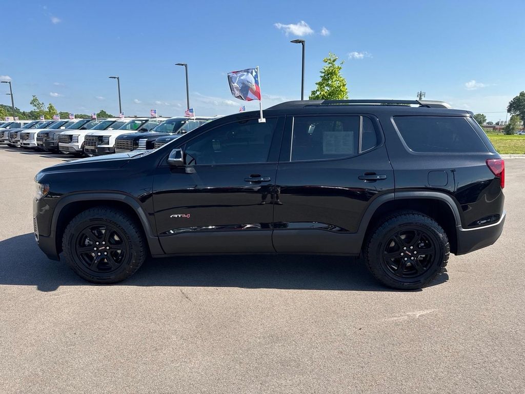 Used 2023 Ebony Twilight Metallic GMC AT4 image 2