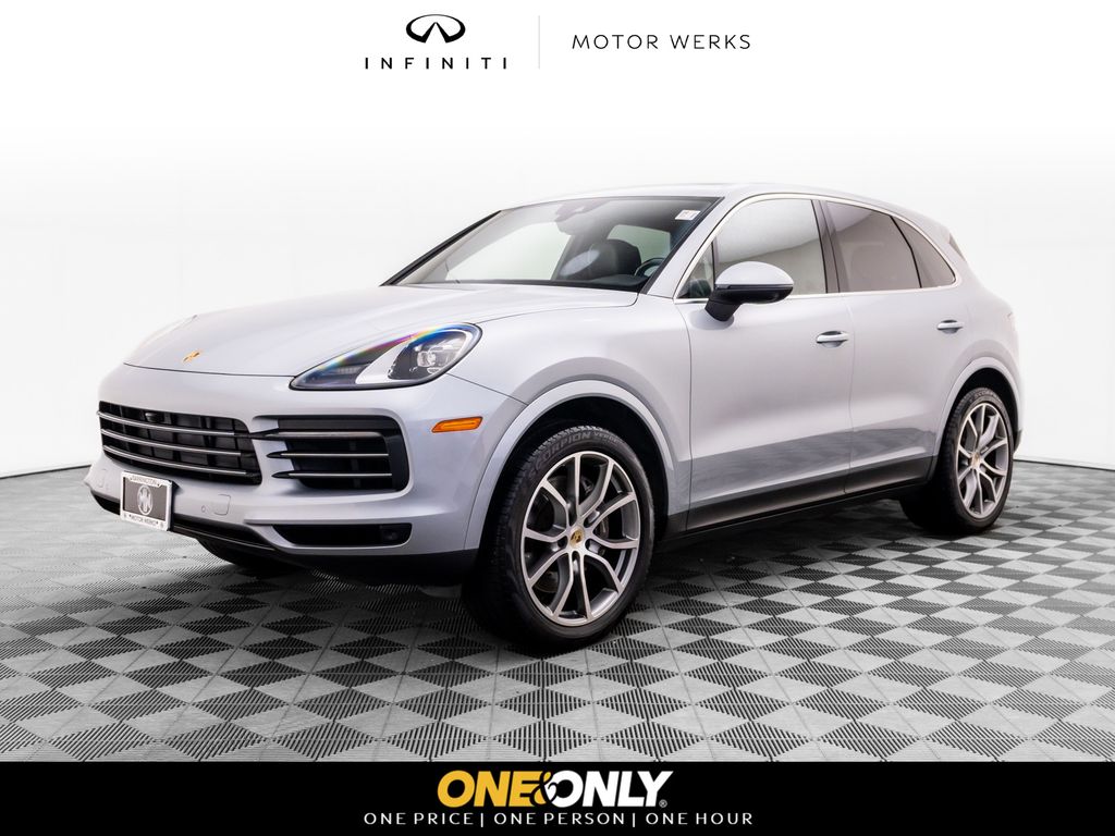 Dolomite Silver Metallic 2023 Porsche Cayenne SUV / Crossover All-Wheel Drive 8-Speed Automatic