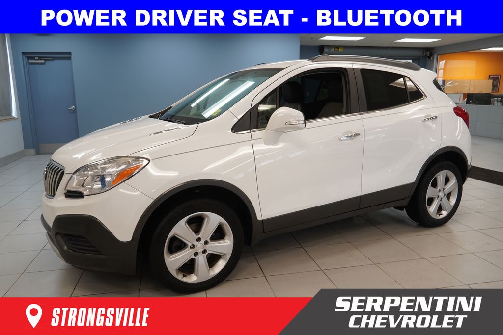 Summit White 2016 Buick Encore FWD SUV / Crossover Front-Wheel Drive 6-Speed Automatic Overdrive