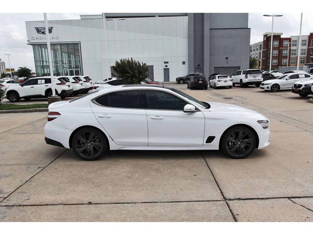 2023 Genesis G70 2.0T White at Emmons Autoplex